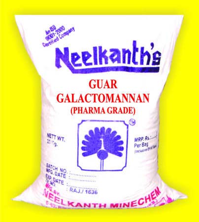 Guar Galactomannan, for Medicinal, Packaging Type : Jute Bags