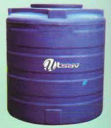 Utsav Plastic Steel Water Storage Tank, Color : Blue