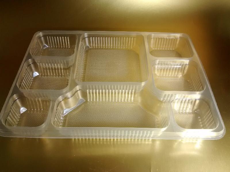 Disposable PLASTIC MEAL TRAY FOOD TRAY