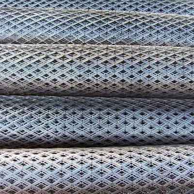 Expanded aluminum mesh