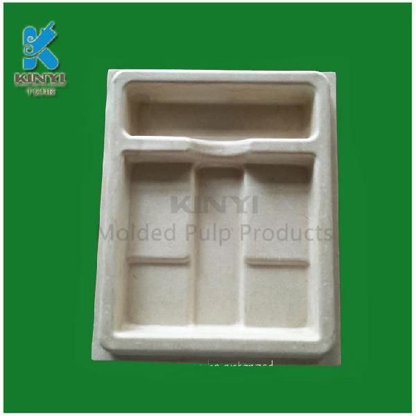Wholesale Food Grade Paper Pulp Packaging Trays