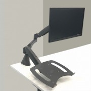 COMPUTER MONITOR ARM - SINGLE EXTENSION ARM