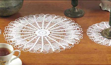 Crochet Table Mat(Round)