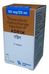 ADRIM 10mg Inj (Doxorubicin)