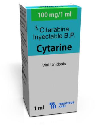 CYTARINE 100mg Inj (Cytarabine)