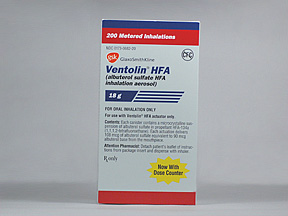 Ventolin HFA inhaler