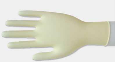 Short Latex Surgical Gloves