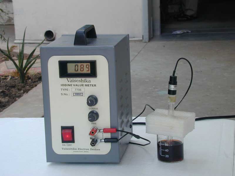 VAISESHIKA Digital Iodine Value Meter, Power Source : Battery