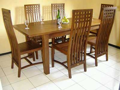 Wooden Dinning Table 01