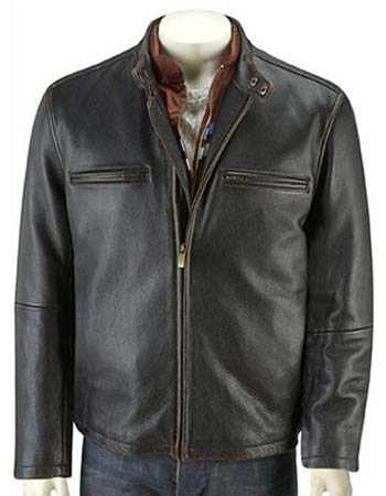 Mens Leather Jacket - 01