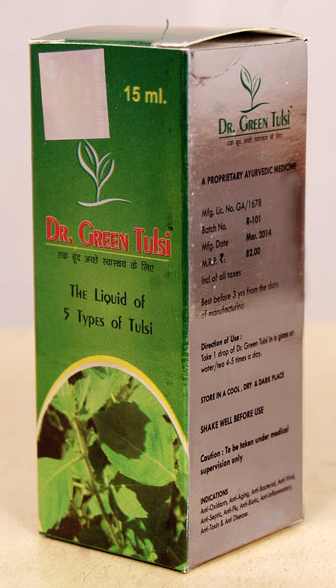 Dr Green Tulsi Oil