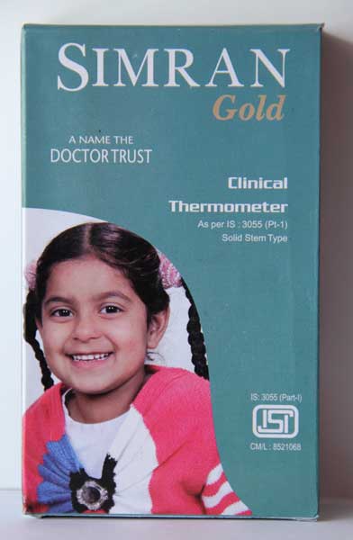 Simran Gold Clinical Thermometer