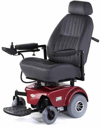 Deluxe motorised Wheelchair