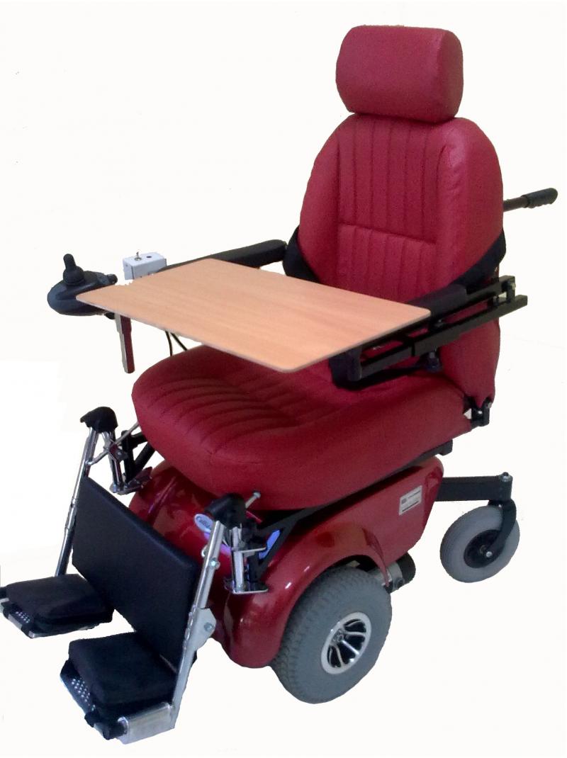 Deluxe powered Reclining powered wheelchair