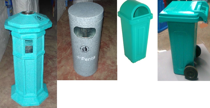 Roto Plastic Waste Bins