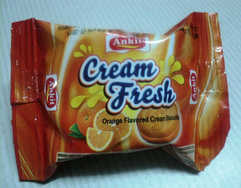 Orange Flavored Cream Biscuits