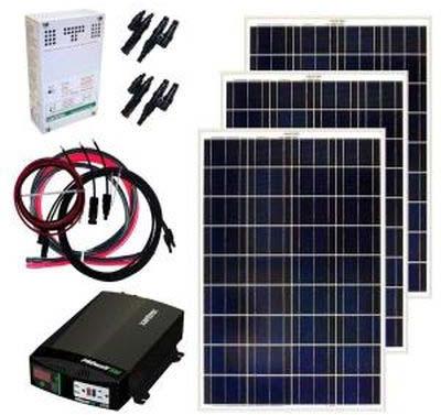 Solar Charging Kits for Existing UPS & Inverters