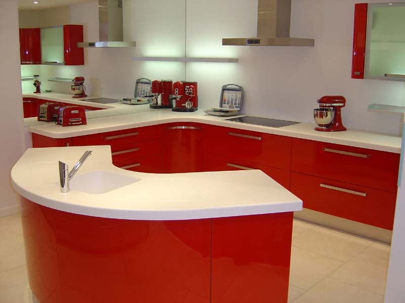Solid Surface Kitchen Tops