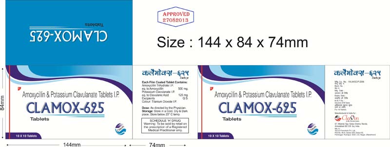 Clamox-625 Tablets