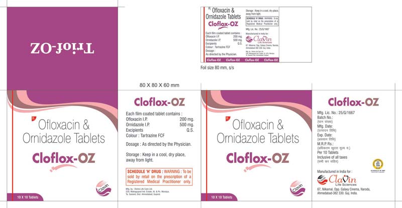 Ornidazole 500mg Tablets