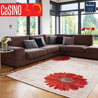 Casino Rugs, Color : red