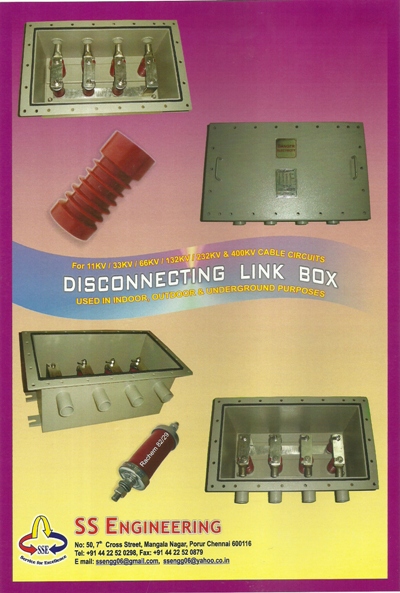 Stainless Steel Link Boxes, Color : Siemens grey