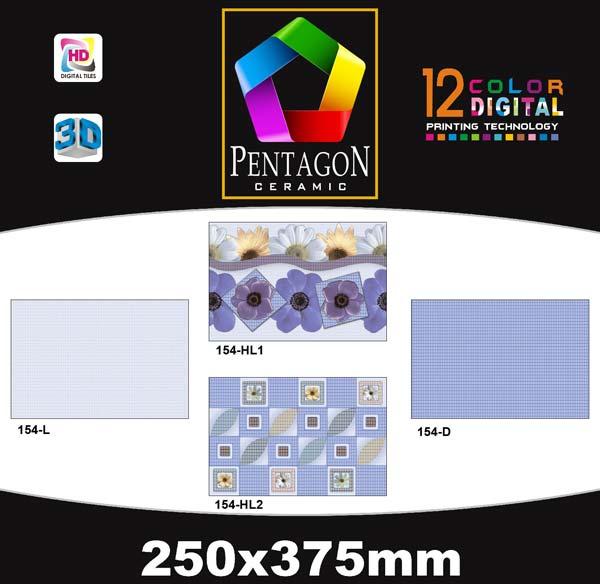 154 - 10x15 Digital Wall Tiles