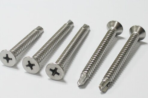 Stainless Steel Fasteners, Stainless Steel Phillips Countersunk Head Drilling Screws
