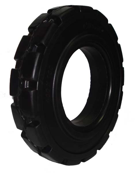 Plain Type Solid Rubber Tyre