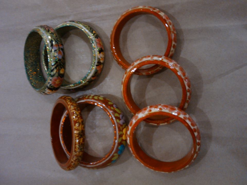 Papier Machie Bangles