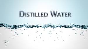 Distilled water