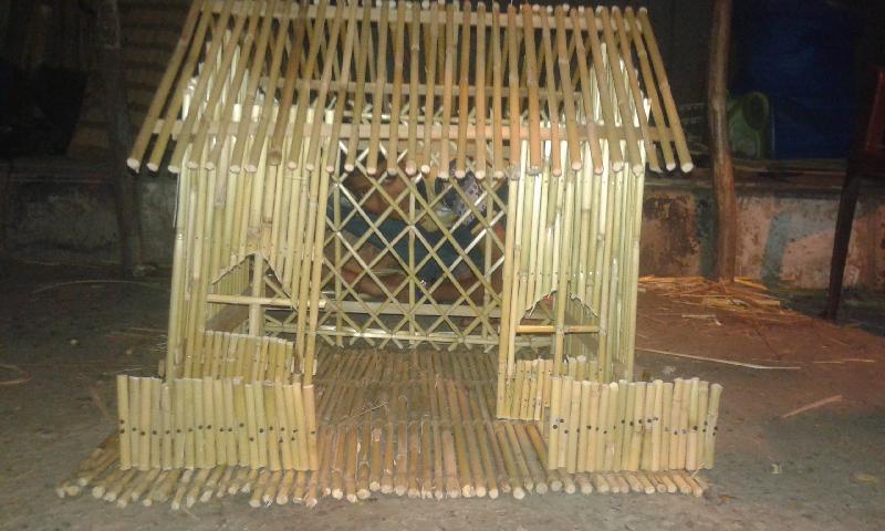 Bamboo CRIB HUT