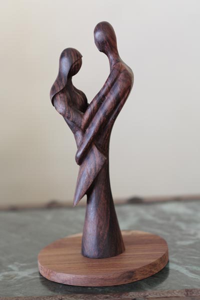 Pair Holding Each other (Both Rosewood)
