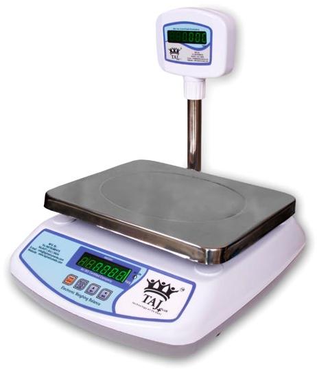 TAJ+ Digital Table Top Weighing Scale with GREEN LED(VIBRANT)