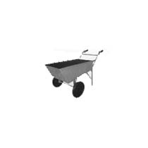 Metal Wheel Barrow Trolley, for Cleaning Purpose, Feature : Fine Finish, Preiium Quality, Rust Proof