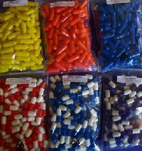 UNITED CAPZ Empty Gelatin Capsules, Color : MULTI COLOUR