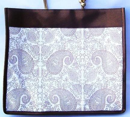 Canvas printed bag