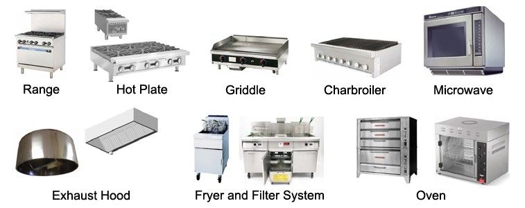 Restaurant Kitchen Equipments