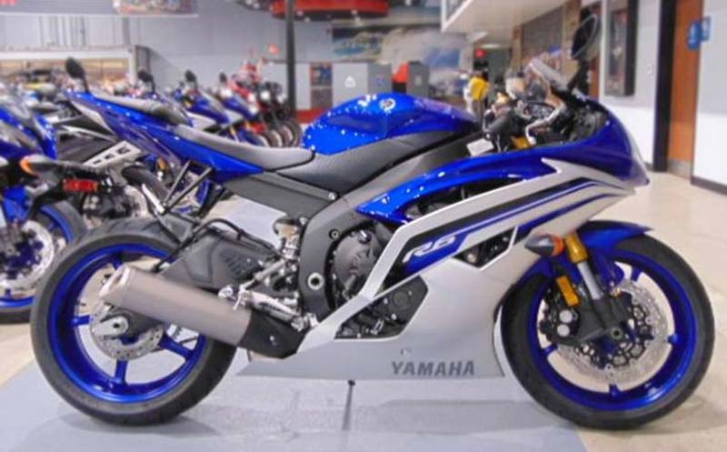 Yamaha, Suzuki, Honda and BMW motorcycles