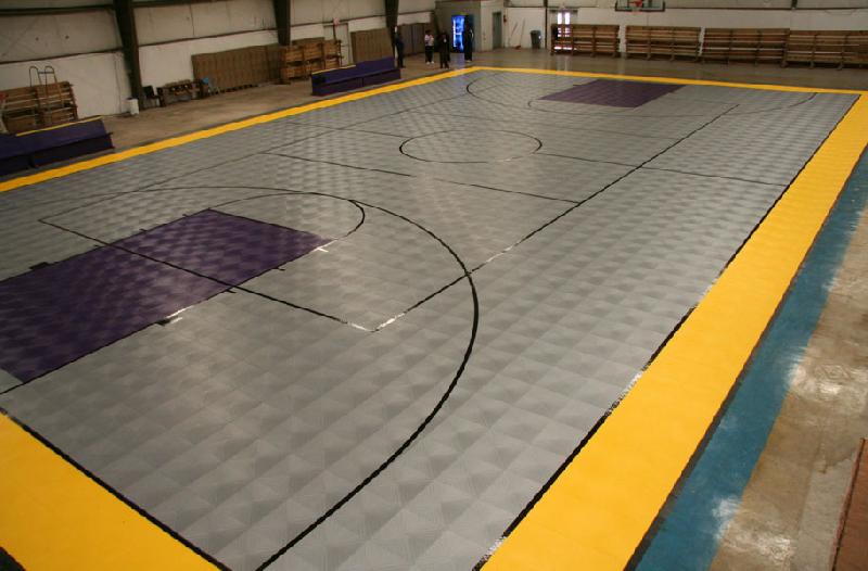Basketball Courts Rubber Floorings