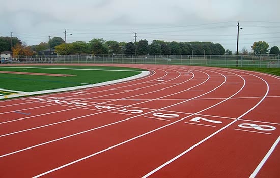 Rubber Athletic Track Floorings