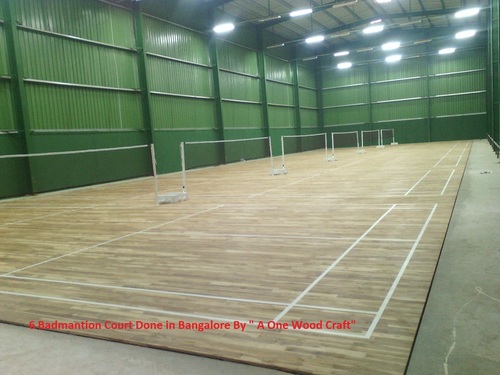 Wooden Badminton Court Floorings