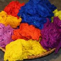 solid dyed fibre