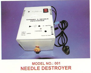 Electric Needle Syringe Destroyer