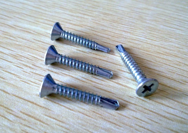 Drilled screws