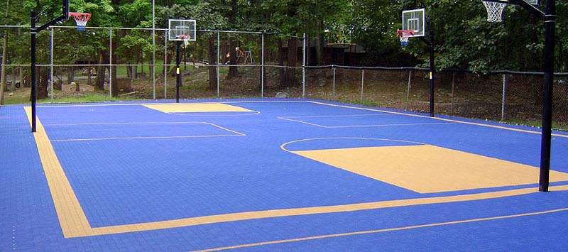 Basketball Court Construction