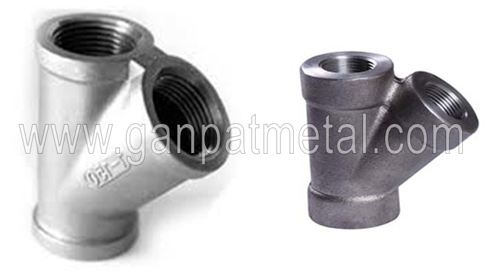 Lateral Tee Threaded Fittings