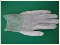 carbon fibre palm coated gloves