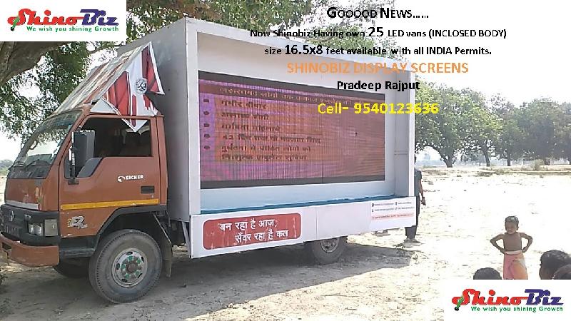 Led mobile van rental