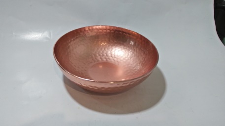 100gm Copper Hammered Bowl, Features : Long Lasting Shine